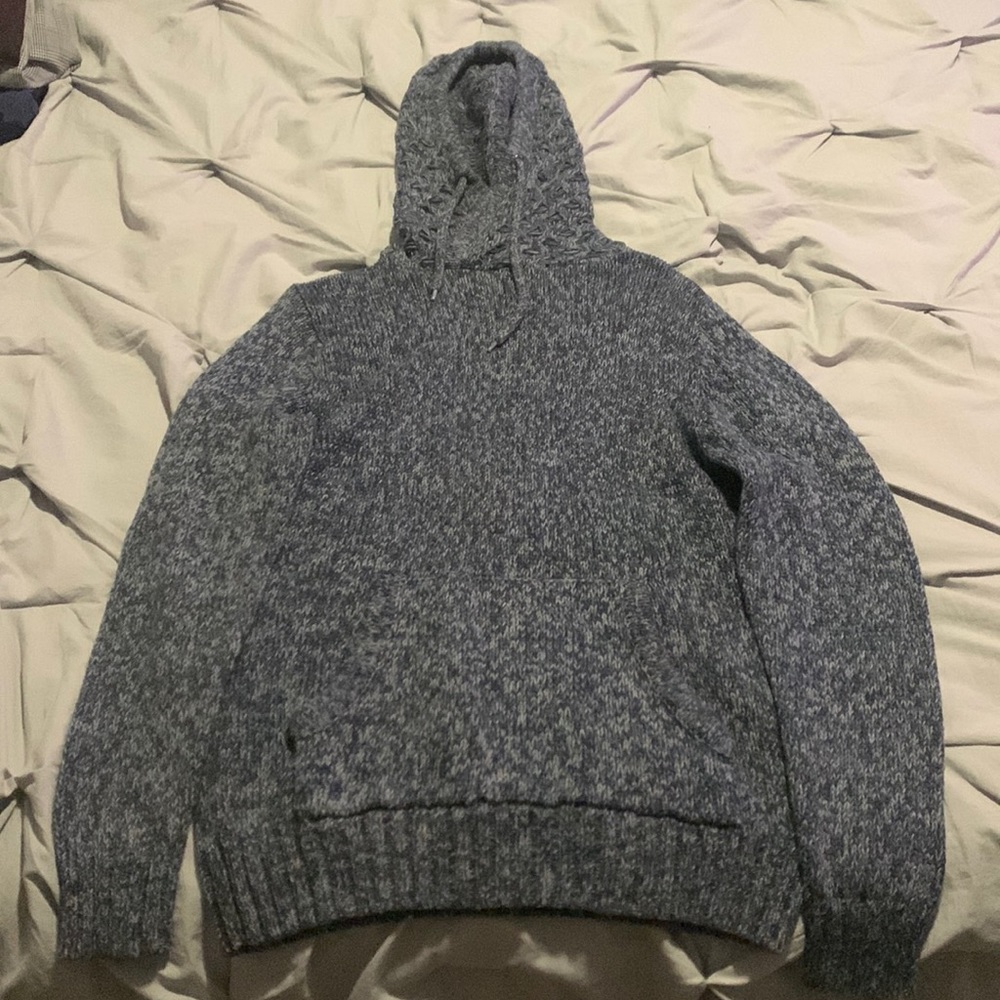 Birch Black Size Medium Hooded Sweater